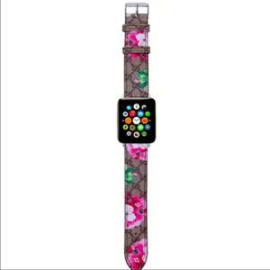 Floral Patterned Watch Strap